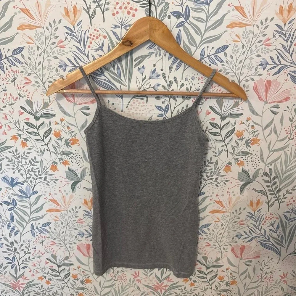 Vintage Y2K Aeropostale Heather Gray Cami Tank Top